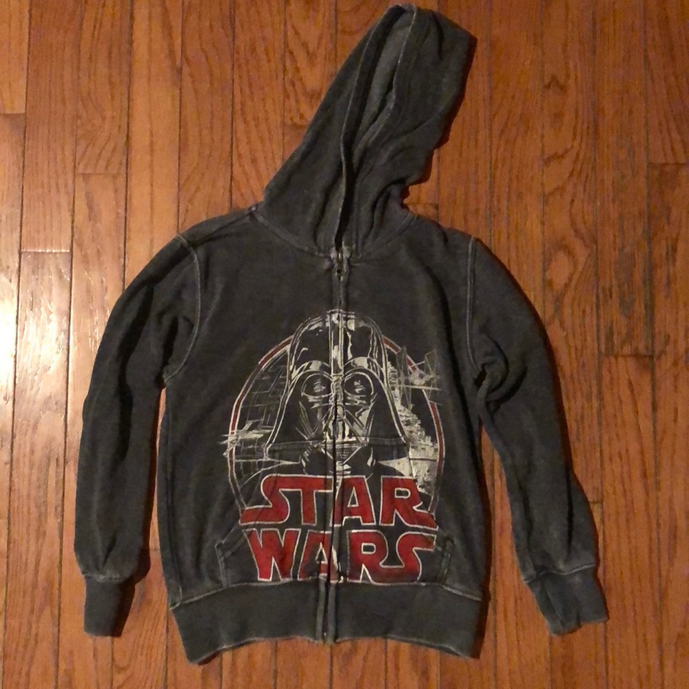 Boys Star Wars zip up hoodie